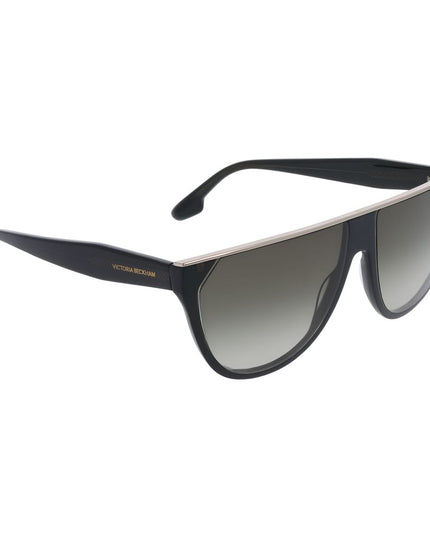 Victoria Beckham Green Acetate Sunglasses