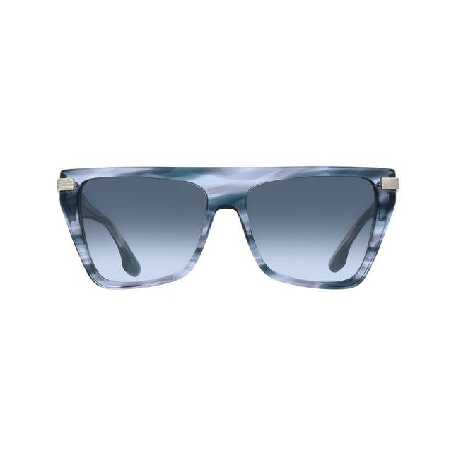 Victoria Beckham Gray Acetate Sunglasses