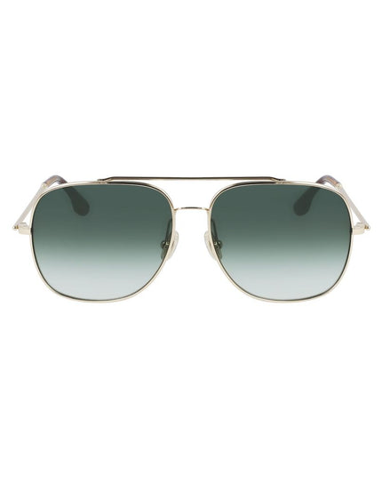 Victoria Beckham Gold Metal Sunglasses