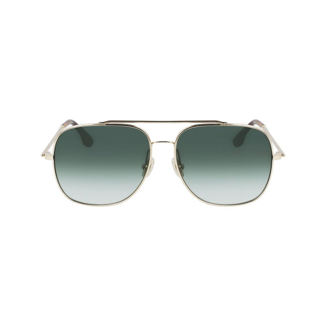 Victoria Beckham Gold Metal Sunglasses