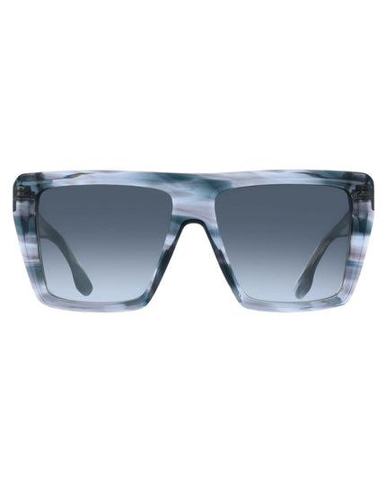 Victoria Beckham Gray Acetate Sunglasses