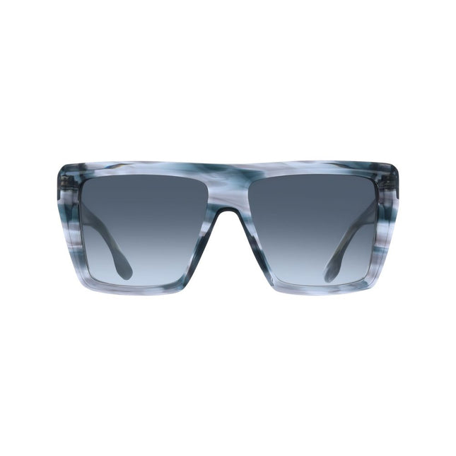 Victoria Beckham Gray Acetate Sunglasses