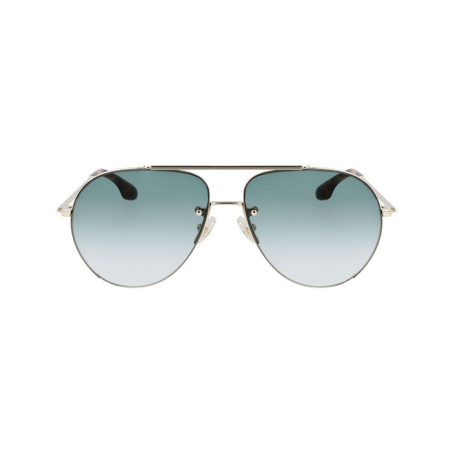 Victoria Beckham Gold Metal Sunglasses