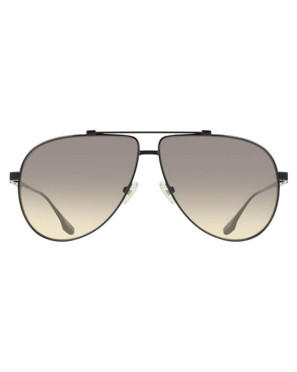 Victoria Beckham Black Metal Sunglasses