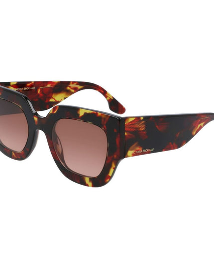 Victoria Beckham Red Acetate Sunglasses