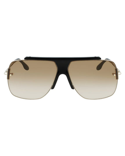 Victoria Beckham Black Acetate Sunglasses