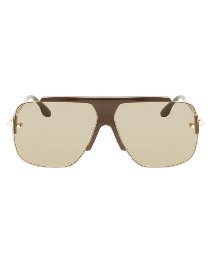 Victoria Beckham Brown Acetate Sunglasses