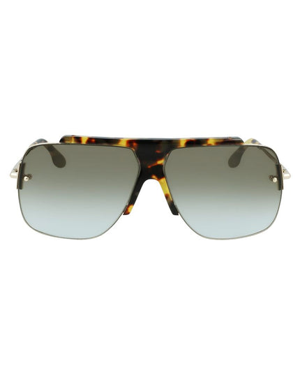 Victoria Beckham Brown Acetate Sunglasses
