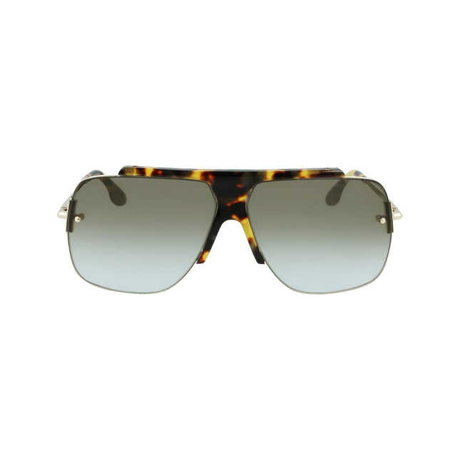 Victoria Beckham Brown Acetate Sunglasses