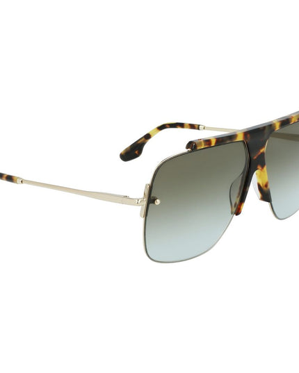 Victoria Beckham Brown Acetate Sunglasses