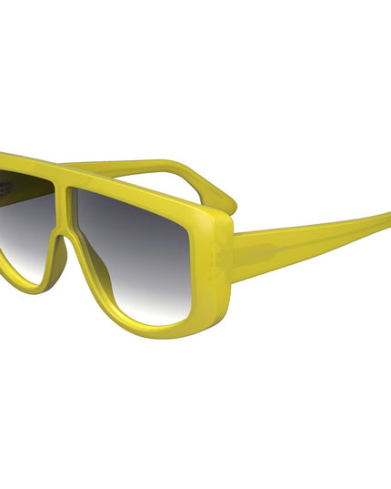 Victoria Beckham Yellow Injected Sunglasses