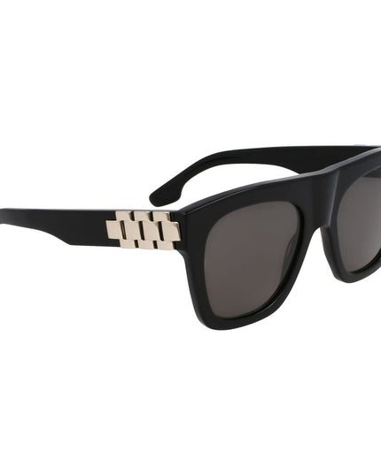 Victoria Beckham Black Acetate Sunglasses