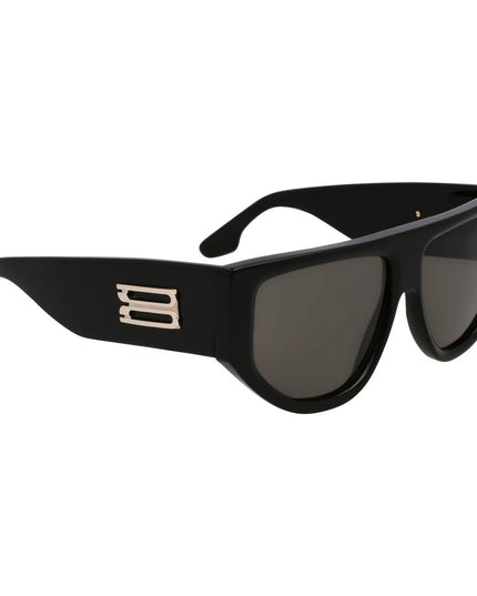 Victoria Beckham Black Acetate Sunglasses