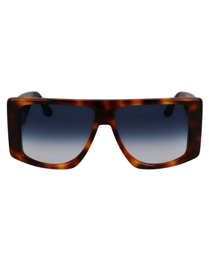 Victoria Beckham Brown Acetate Sunglasses