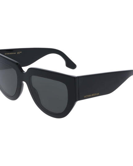 Victoria Beckham Black Acetate Sunglasses