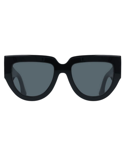 Victoria Beckham Black Acetate Sunglasses
