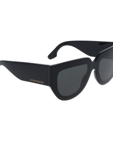 Victoria Beckham Black Acetate Sunglasses