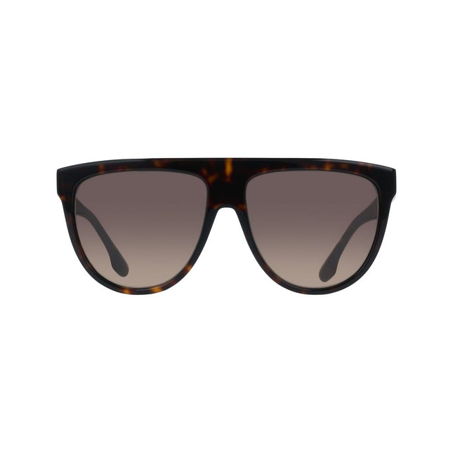 Victoria Beckham Brown Acetate Sunglasses