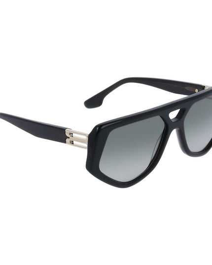 Victoria Beckham Green Acetate Sunglasses