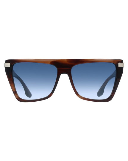 Victoria Beckham Brown Acetate Sunglasses
