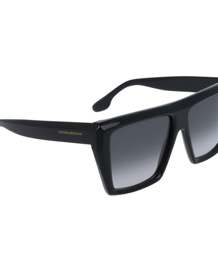 Victoria Beckham Black Acetate Sunglasses