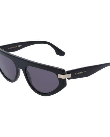Victoria Beckham Black Acetate Sunglasses