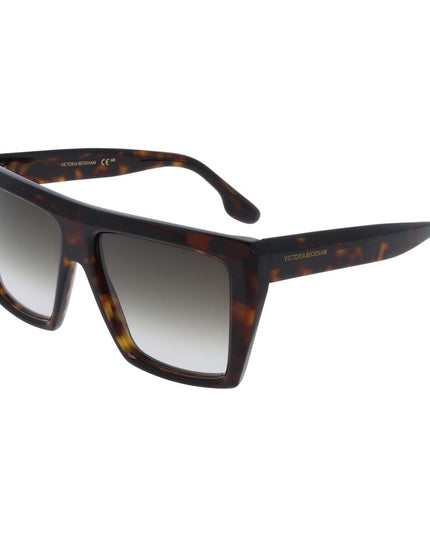 Victoria Beckham Brown Acetate Sunglasses