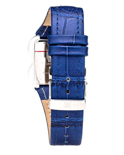 Laura Biagiotti Blue Leather Bracelet Watch