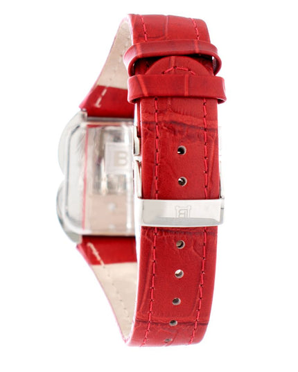 Laura Biagiotti Red Leather Dress Watch