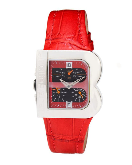 Laura Biagiotti Brown Leather Dress Watch