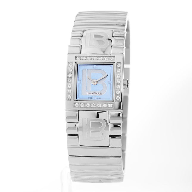 Laura Biagiotti Silver Stainless Steel Bracelet Watch