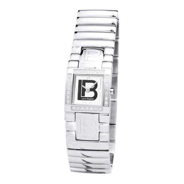 Laura Biagiotti Silver Stainless Steel Dress Watch