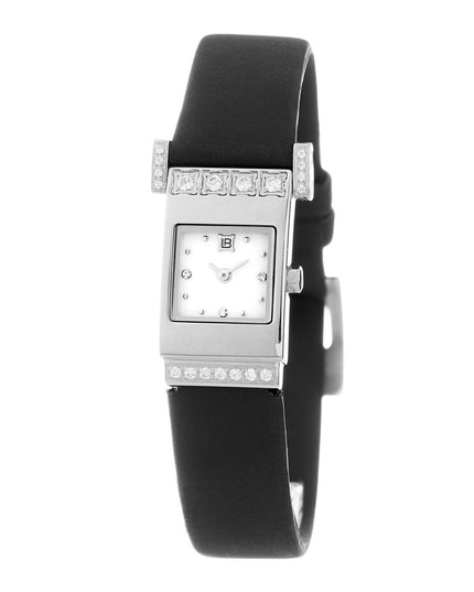 Laura Biagiotti Black Rubber Dress Watch