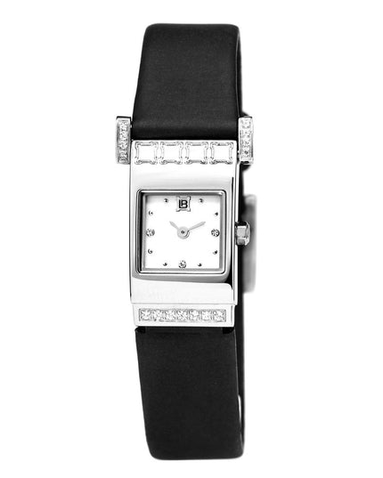 Laura Biagiotti Black Rubber Dress Watch
