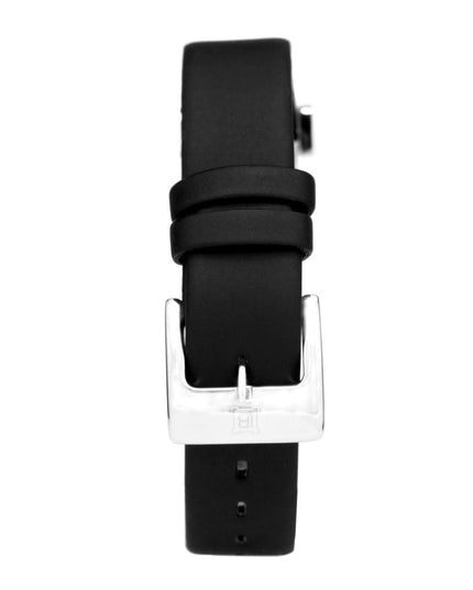 Laura Biagiotti Black Rubber Dress Watch