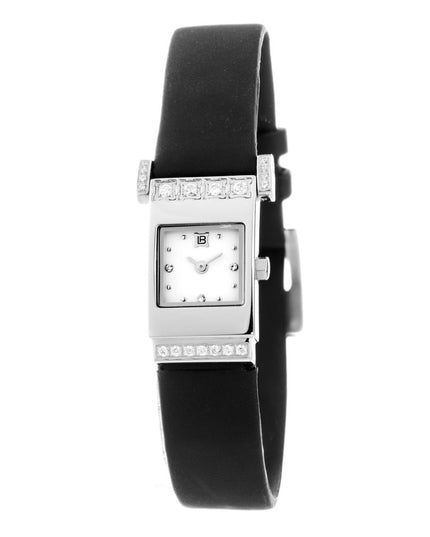 Laura Biagiotti Black Rubber Dress Watch