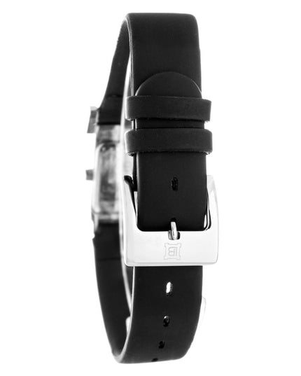 Laura Biagiotti Black Rubber Dress Watch