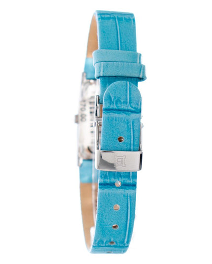 Laura Biagiotti Blue Leather Dress Watch