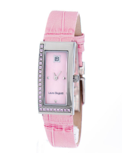 Laura Biagiotti Multicolor Leather Dress Watch