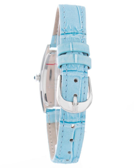 Laura Biagiotti Blue Leather Dress Watch