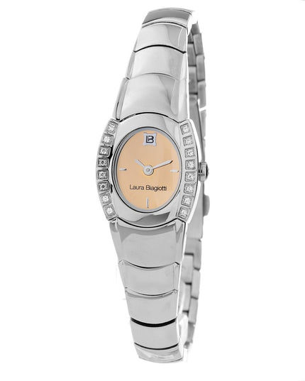 Laura Biagiotti Silver Stainless Steel Dress Watch