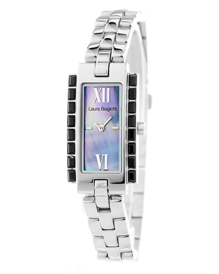 Laura Biagiotti Silver Stainless Steel Bracelet Watch
