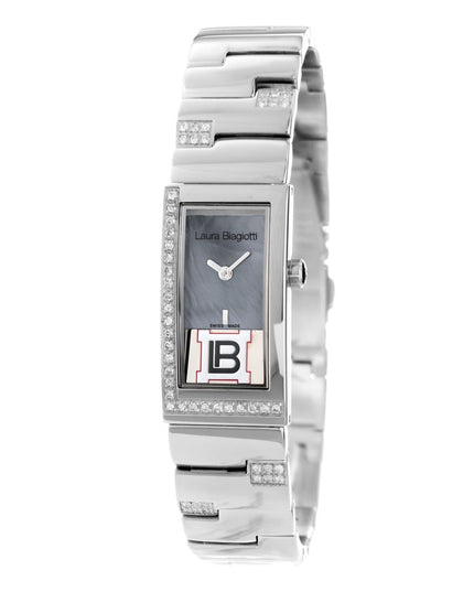 Laura Biagiotti Silver Stainless Steel Dress Watch