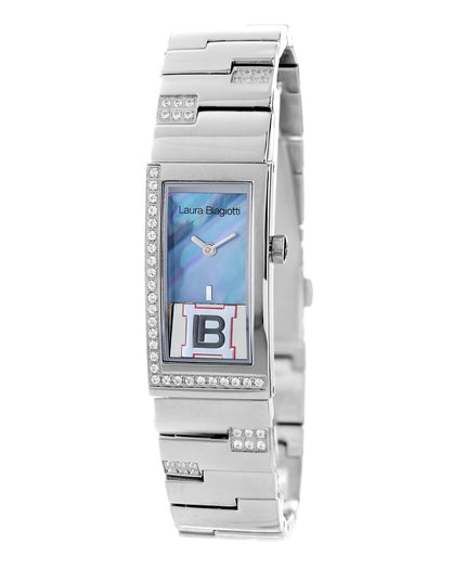 Laura Biagiotti Silver Stainless Steel Bracelet Watch