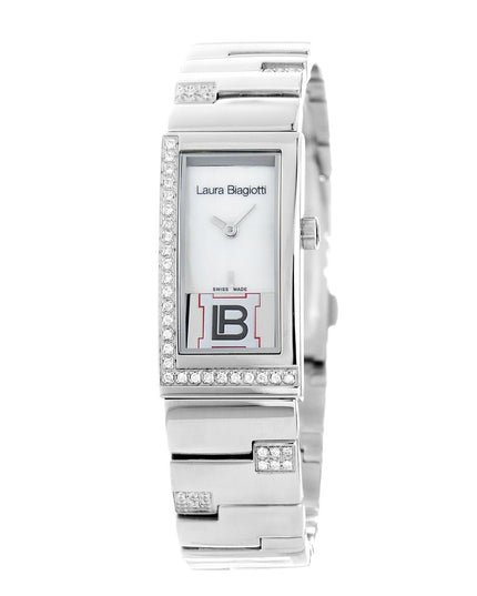 Laura Biagiotti Silver Stainless Steel Dress Watch