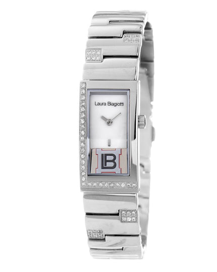 Laura Biagiotti Silver Stainless Steel Dress Watch