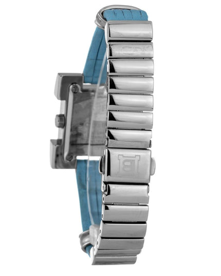 Laura Biagiotti Blue Leather Dress Watch