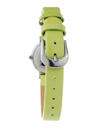 Laura Biagiotti Green Leather Dress Watch