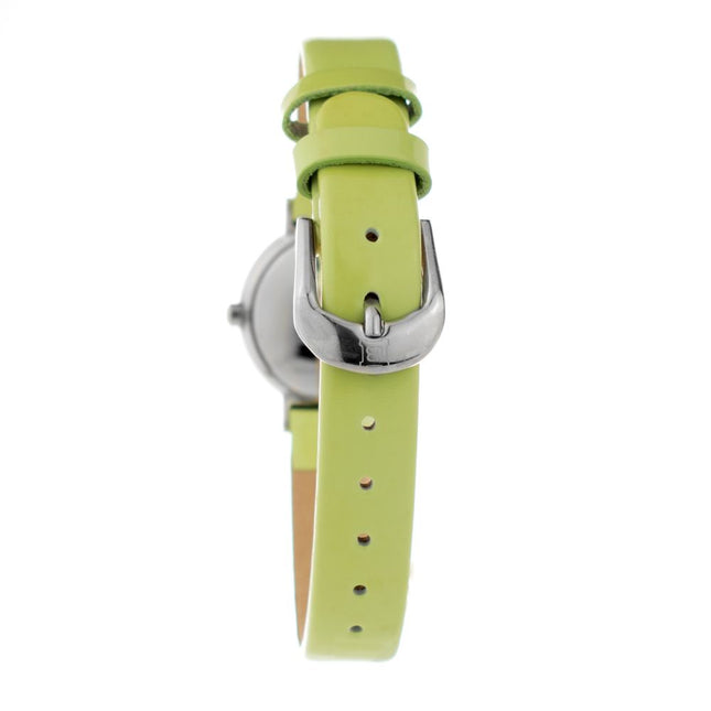 Laura Biagiotti Green Leather Dress Watch