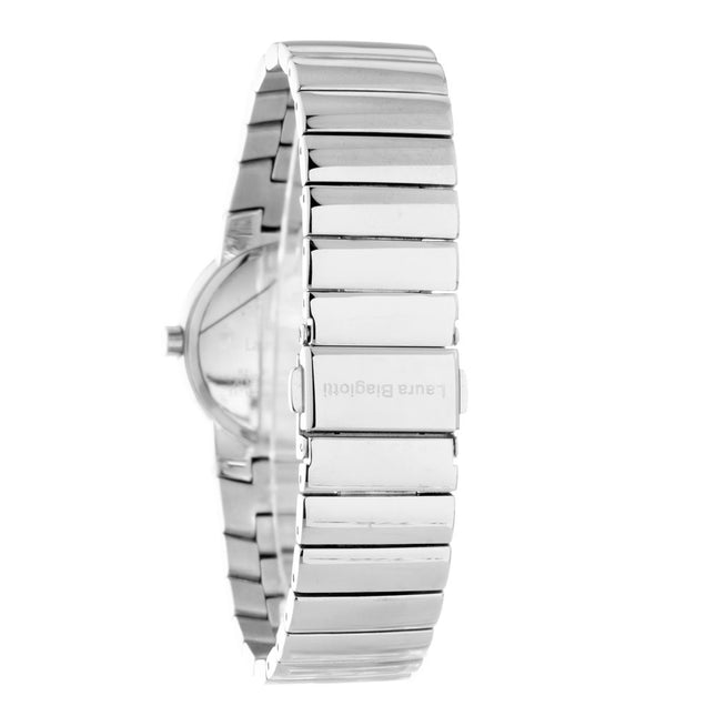 Laura Biagiotti Silver Stainless Steel Dress Watch